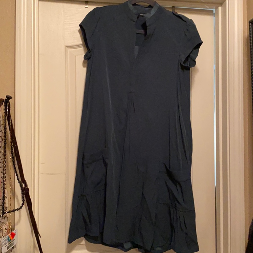 Flavio castellani green dress size Italian 40